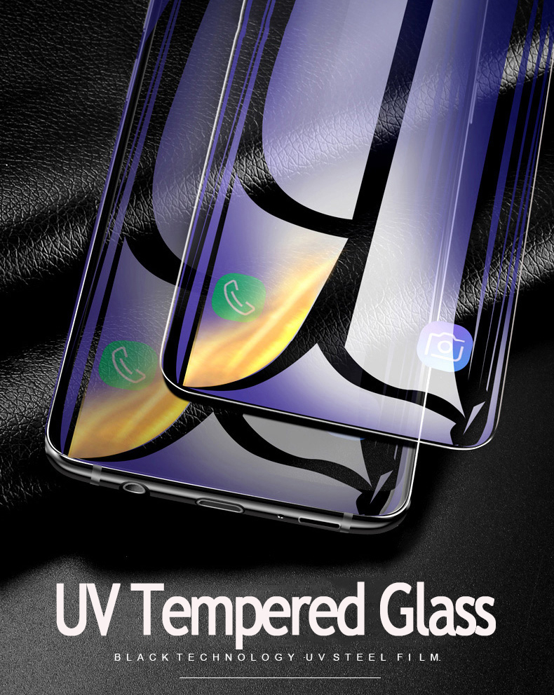 Bakeey-UV-Glue-Full-Adhesive-Clear-3D-Curved-Edge-Tempered-Glass-Screen-Protector-For-Samsung-1400222-1